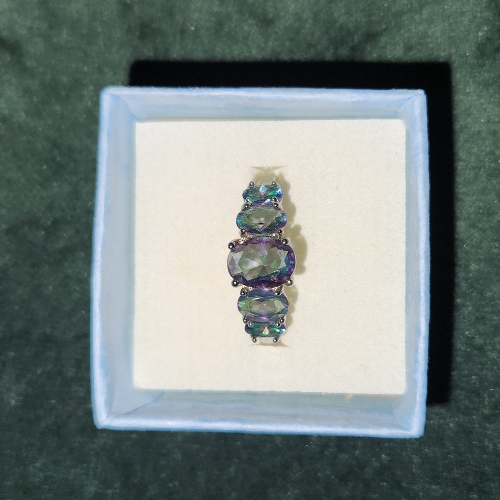 Mystic topaz size 8-9